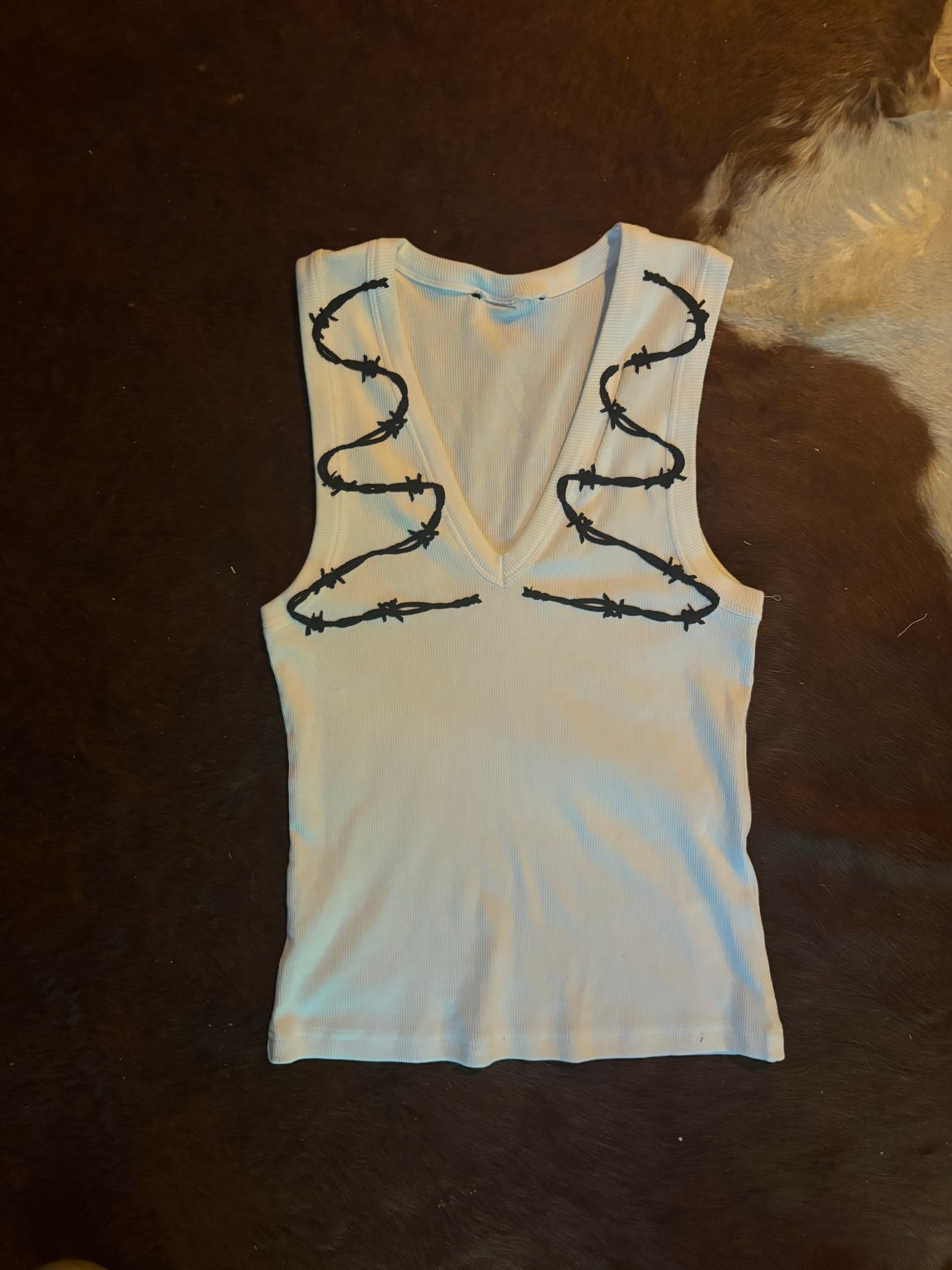 Barbed Tanktop prototype